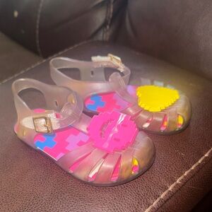 Mini Melissa Emoji Sandals Girl
